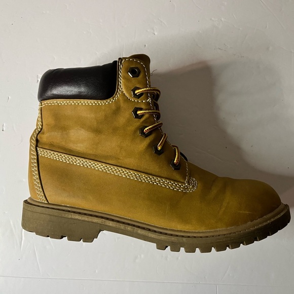 Esprit Women’s Tan Lace-Up Work Boots Size 7.5 - Picture 14 of 14